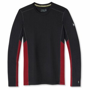 Smartwool M MERINO SPORT 150 LONG SLEEVE CREW tibetan red heather-black Velikost: L tričko