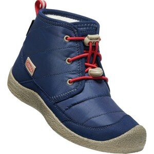 Keen HOWSER II CHUKKA WP Y blue depths/red carpet Velikost: 38 dětské boty