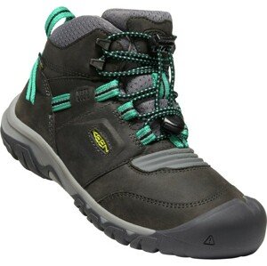 Keen RIDGE FLEX MID WP YOUTH magnet/greenlake Velikost: 36 dětské boty