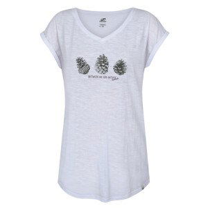 Hannah MARME white Velikost: 38 dámské tričko s krátkým rukávem