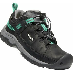 Keen TARGHEE LOW WP YOUTH black/star white Velikost: 37 dětské boty