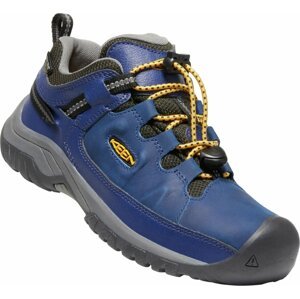 Keen TARGHEE LOW WP YOUTH blue depths/forest night Velikost: 34 boty