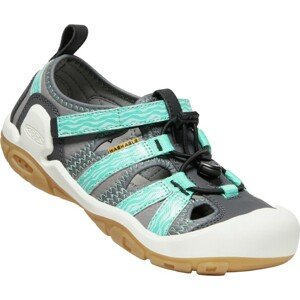 Keen KNOTCH CREEK Y steel grey/waterfall Velikost: 32/33 dětské boty