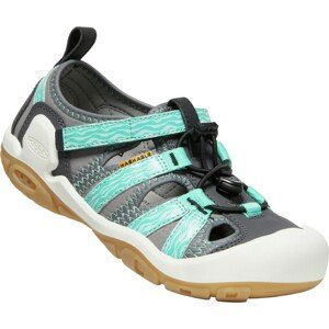 Keen KNOTCH CREEK Y steel grey/waterfall Velikost: 32/33 dětské boty