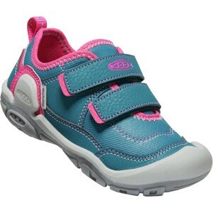 Keen KNOTCH HOLLOW DS Y blue coral/pink peacock Velikost: 35 dětské boty