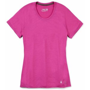 Smartwool W MERINO 150 BASELAYER SHORT SLEEVE BXD festive fushia Velikost: M