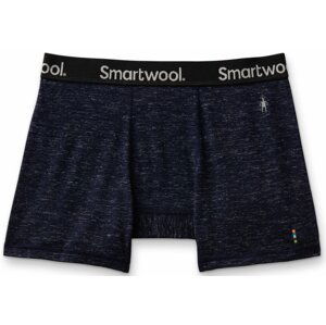 Smartwool MERINO HEMP BLEND BOXER BRIEF BOXED deep navy heather Velikost: XL spodní prádlo