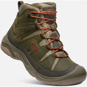 Keen CIRCADIA MID WP MEN dark olive/potters clay Velikost: 46 boty