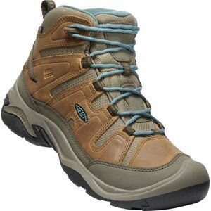 Keen CIRCADIA MID WP WOMEN toasted coconut/north atlantic Velikost: 39 dámské boty