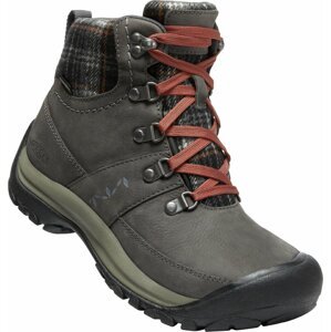 Keen KACI III WINTER MID WP WOMEN magnet/black plaid Velikost: 40 dámské boty