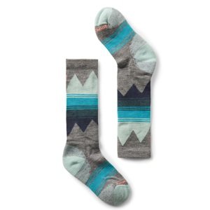 Smartwool KIDS SKI LIGHT CUSHION OTC medium gray Velikost: L dětské ponožky