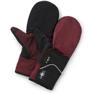 Smartwool MERINO SPORT FLEECE WIND MITTEN black cherry Velikost: XS rukavice