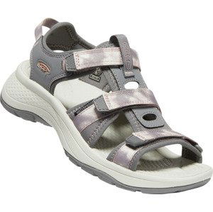 Keen ASTORIA WEST OPEN TOE WOMEN fawn/tie dye Velikost: 40 sandály