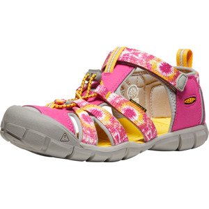 Keen SEACAMP II CNX YOUTH multi/keen yellow Velikost: 39 dětské sandály