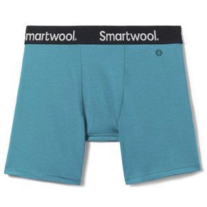 Smartwool BOXER BRIEF BOXED deep lake Velikost: XXL boxerky