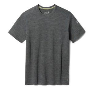 Smartwool MERINO SHORT SLEEVE TEE iron heather Velikost: L spodní prádlo