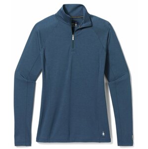 Smartwool W CLASSIC ALL-SEASON MERINO BL 1/4 ZIP B twilight blue Velikost: L spodní prádlo