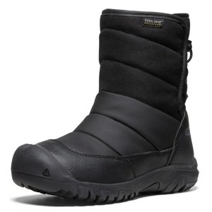 Keen PUFFRIDER WP YOUTH black/steel grey Velikost: 32/33 dětské boty