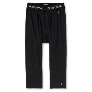 Smartwool CLASSIC ALL-SEASON MERINO BL 3/4 BOTTOM B black Velikost: M spodní prádlo