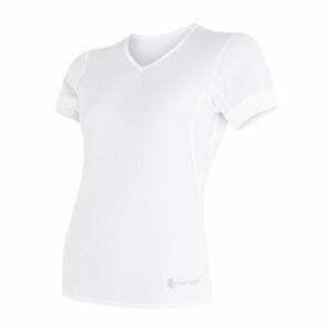 SENSOR COOLMAX AIR dámské triko kr.rukáv V-neck bílá Velikost: XL