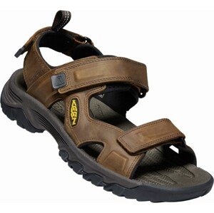 Keen TARGHEE III OPEN TOE SANDAL M BISON/MULCH Velikost: 44 pánské sandály