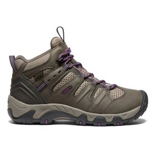 Keen KOVEN MID WP WOMEN bungee cord/wood violet Velikost: 37,5 dámské boty