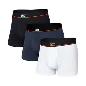 Saxx NONSTOP STR CTN TRUNK 3PK black/deep navy/white Velikost: S boxerky