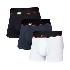 Saxx NONSTOP STR CTN TRUNK 3PK black/deep navy/white Velikost: XXL boxerky