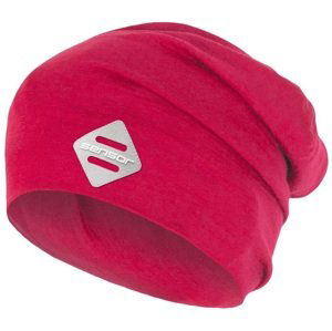 SENSOR ČEPICE MERINO ACTIVE LOGO magenta Velikost: M čepice