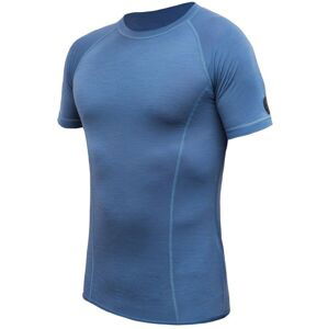 SENSOR MERINO AIR pánské triko kr.rukáv riviera blue Velikost: M pánské triko kr.rukáv