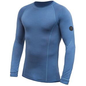 SENSOR MERINO AIR pánské triko dl.rukáv riviera blue Velikost: XL pánské triko dl.rukáv