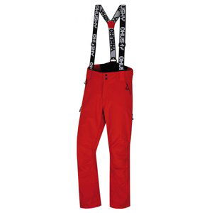 Husky Pánské lyžařské kalhoty  Galti M červená Velikost: L