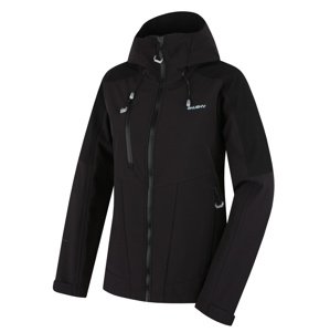 Husky Dámská softshell bunda Sevan L black Velikost: XS dámská bunda