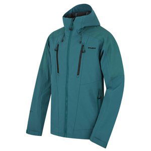 Husky Pánská softshell bunda Sevan M dark mint Velikost: M pánská bunda