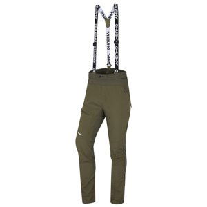 Husky Pánské outdoor kalhoty Kixees M dark khaki Velikost: L pánské kalhoty