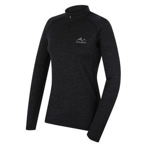 Husky Merino termoprádlo Merow Zip L black Velikost: XL spodní prádlo