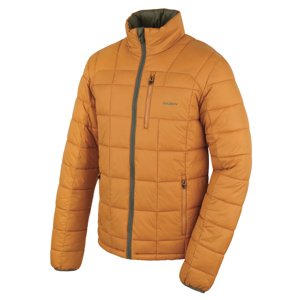 Husky Pánská plněná oboustranná bunda Nodiq M mustard/khaki Velikost: XXXL pánská bunda