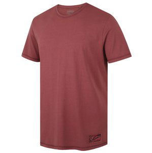 Husky Pánské bavlněné triko Tee Base M dark bordo Velikost: XXXL pánské tričko s krátkým rukávem
