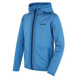 Husky Dětská mikina s kapucí Artic Zip K blue/black blue Velikost: 152