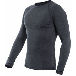 SENSOR MERINO BOLD pánské triko dl.rukáv anthracite gray Velikost: M