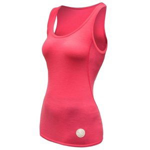 SENSOR MERINO AIR dámské triko bez rukávu magenta Velikost: M