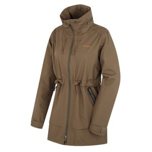 Husky Dámský hardshell kabát Nevr L tm. khaki Velikost: XL