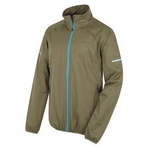 Husky Pánská ultralehká softshell bunda Solei M tm. khaki Velikost: XXL