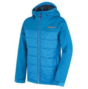 Husky Dětská softshell plněná bunda Swany K blue Velikost: 112 dětská bunda