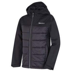 Husky Dětská softshell plněná bunda Swany K black Velikost: 140 dětská bunda