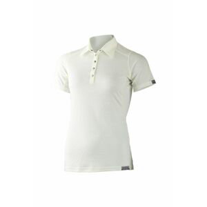 Lasting dámská merino polo košile ALISA bílá Velikost: XL