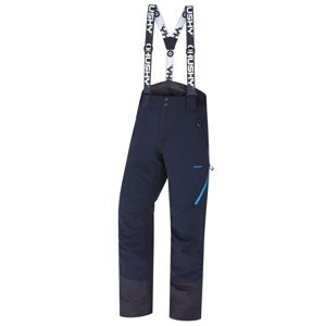 Husky Pánské lyžařské kalhoty Mitaly M black blue Velikost: XXL pánské kalhoty