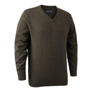 Deerhunter svetr Brighton Knit w.V-Neck 383 DH Velikost: XXXL