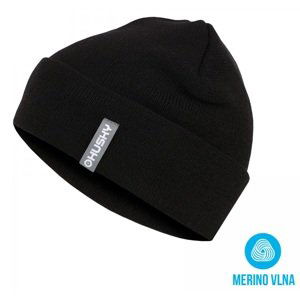 Husky Dětská merino čepice Merhat 6 black Velikost: XS dětská čepice