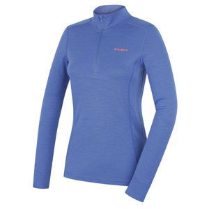 Husky Dámská merino mikina Aron Zip L blue Velikost: XL dámská mikina